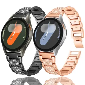 Women's Stainless Steel Diamond Band for Samsung Galaxy Watch