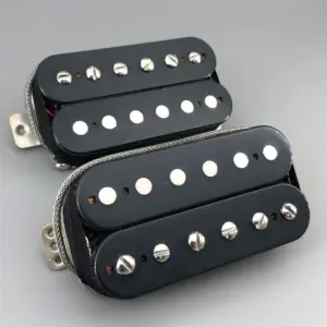 Alnico 5 Humbucker Pickup Set for Electric Guitars 4 S8a5c2ca4f1d84c8e80da04e2058bc17fN