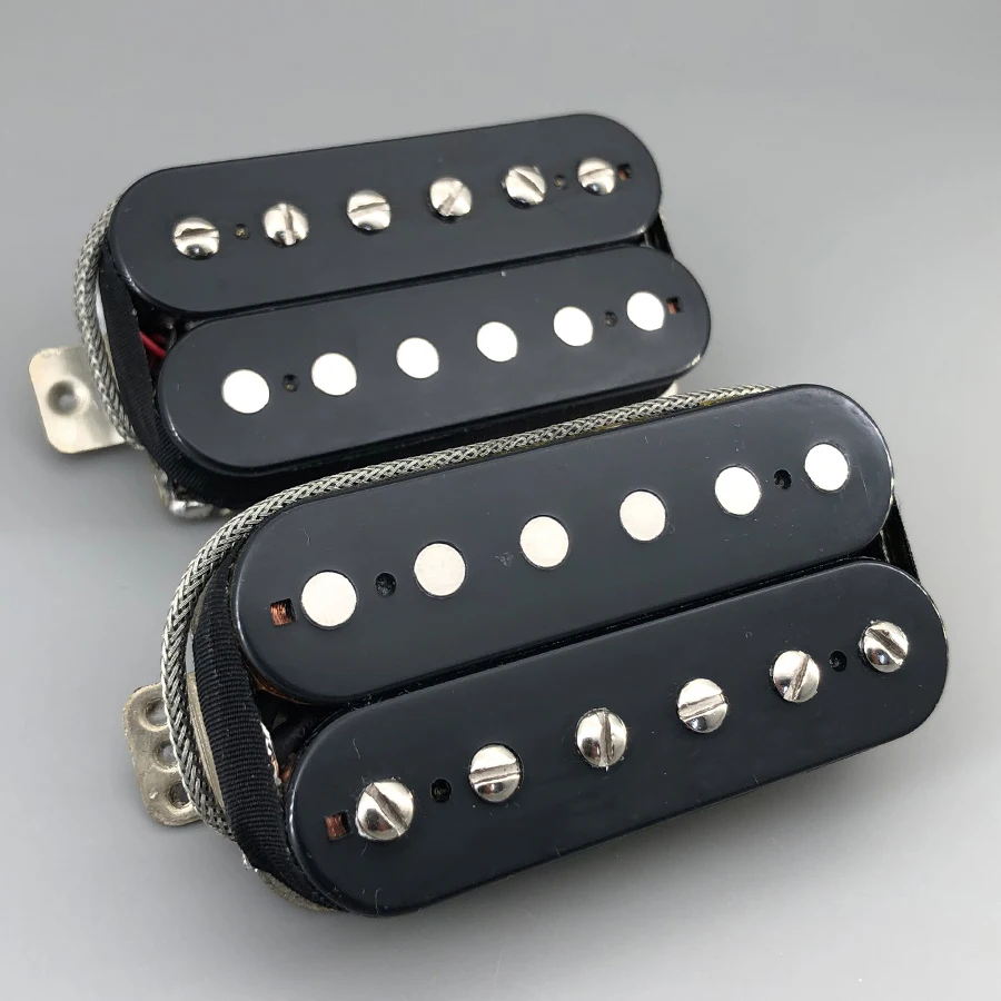 Alnico 5 Humbucker Pickup Set for Electric Guitars 2 Alnico 5 Humbucker Pickup Set for Electric Guitars - Image 2