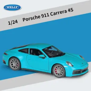1:24 Porsche 911 Carrera 4S Diecast Model 14 S8a672d2f1b8740d09f1089be850ebe78N