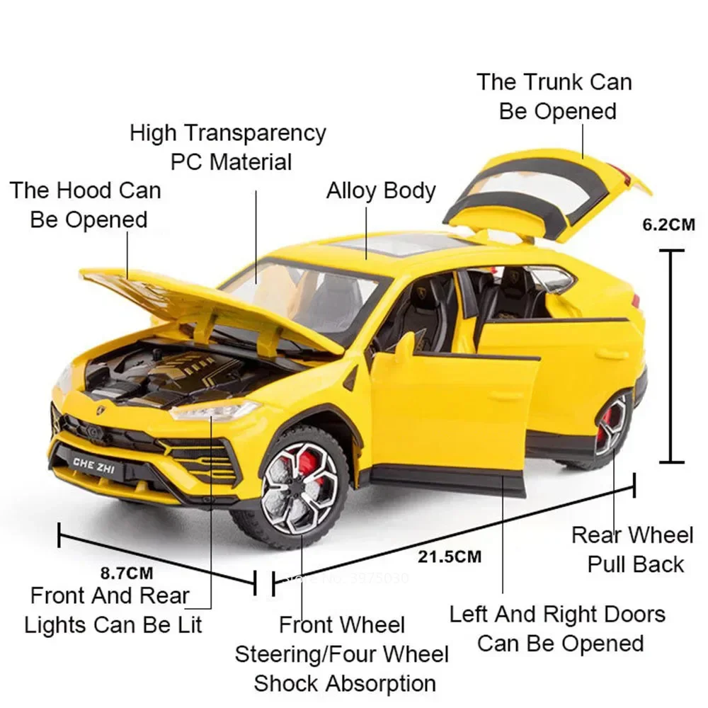 1:24 Scale Lamborghini Sian & Urus Models 3 1:24 Scale Lamborghini Sian & Urus Models - Image 3