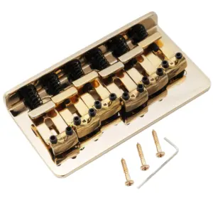 Chrome Electric Guitar Bridge for Strat & Tele 13 S8ab461d7cc064cafa98de328ee0f95915