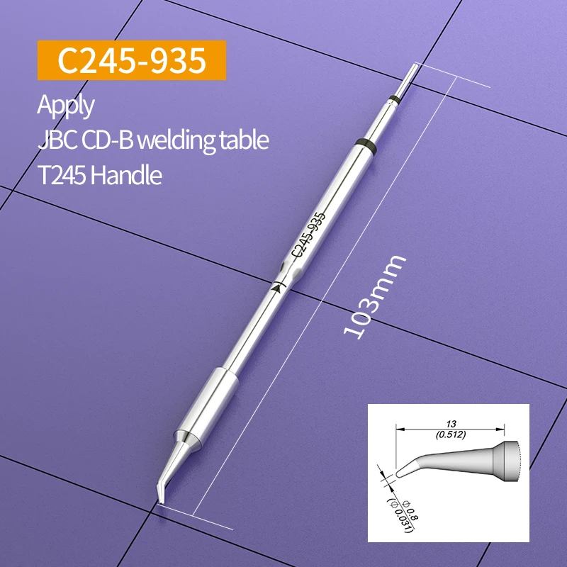 Precision Replacement Soldering Tip for JBC T245 9 Precision Replacement Soldering Tip for JBC T245 - Image 9