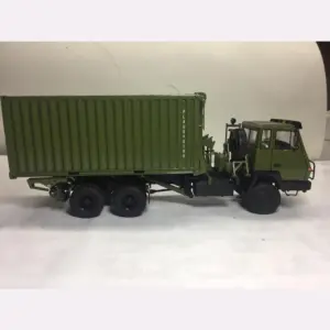 Shaanxi Military Container Truck Model 1:43 Scale 9 S8ae07b248fc9482abbc594ede8aa72e91
