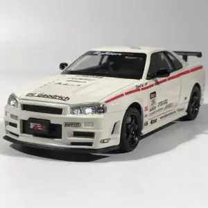 1:24 Nissan GTR R34 Skyline Diecast Model 14 S8af746579b8f4cc7ae03974323b3d0c86