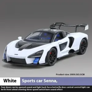 Purple McLaren Senna 1:24 Scale Diecast Model 17 S8af8ced73b124b9abafb6219709737b2g