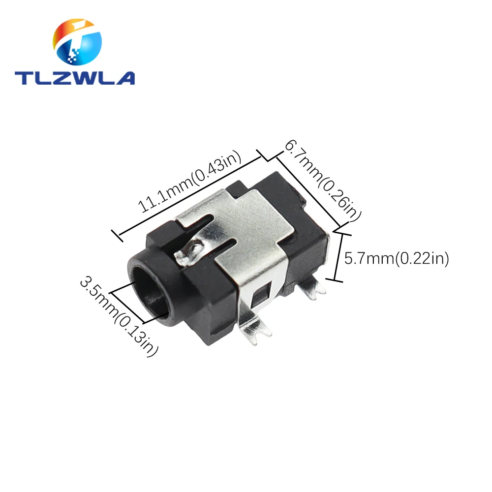 Set of 10 Female DC Power Jack Sockets DC031A 6 Set of 10 Female DC Power Jack Sockets DC031A - Image 6
