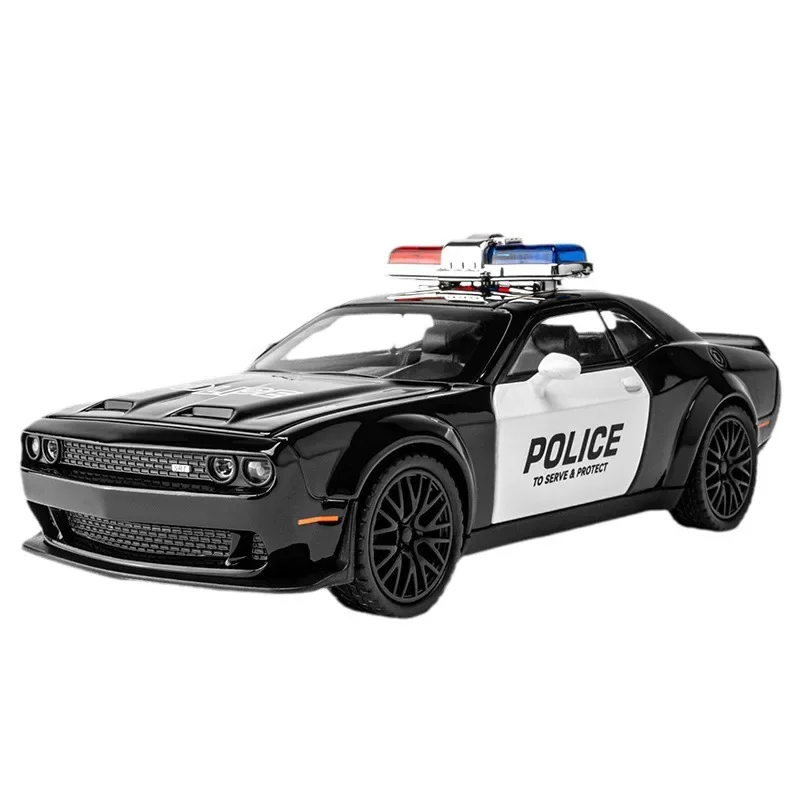 1:32 Scale Police Alloy Car Model 7 1:32 Scale Police Alloy Car Model - Image 7