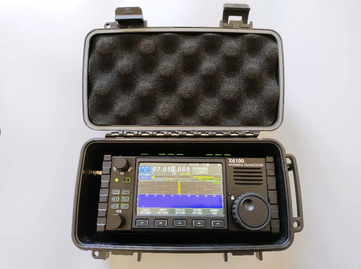 Waterproof Storage Case for XIEGU X6100 & KX2 3 Waterproof Storage Case for XIEGU X6100 & KX2 - Image 3