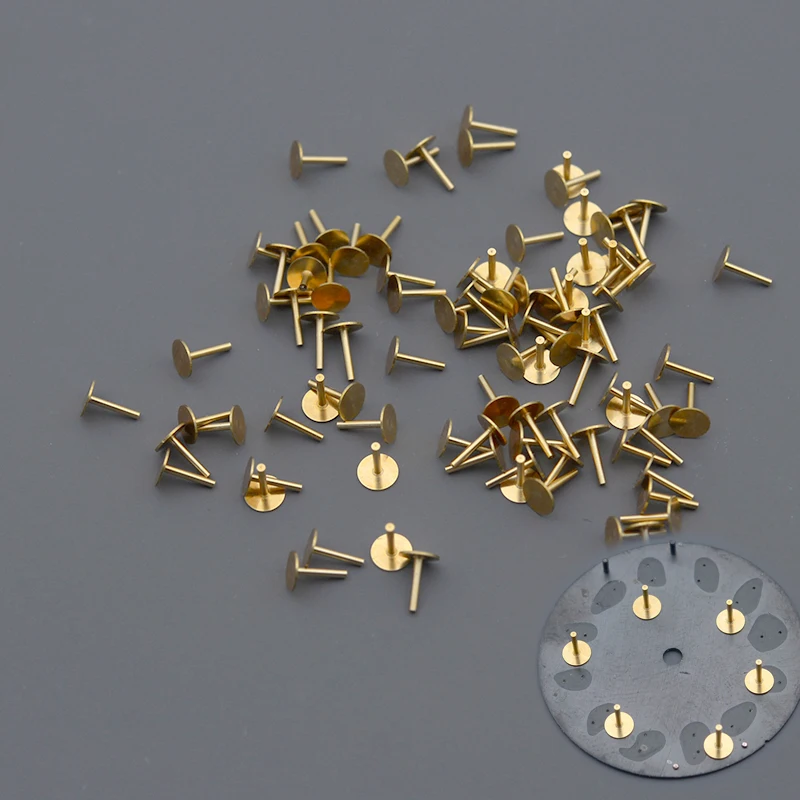 0.6mm Copper Dial Feet for Cartier Watches 3 0.6mm Copper Dial Feet for Cartier Watches - Image 3