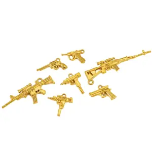 Stainless Steel Gun Charm Set for Jewelry 11 S8b492ad912044fea9adc188c7e7de73cD