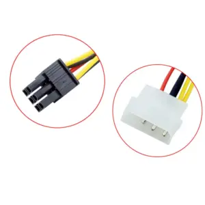 Molex Big 4Pin to 6Pin Power Extension Cable 9 S8b5ef5f16a2846d6b93ab7a305308cfbe