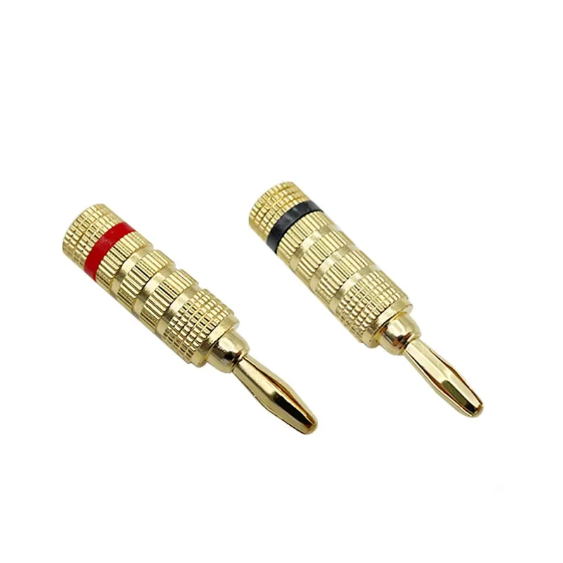 8-Piece 24K Gold-Plated Banana Plug Set for Audio 5 8-Piece 24K Gold-Plated Banana Plug Set for Audio - Image 5