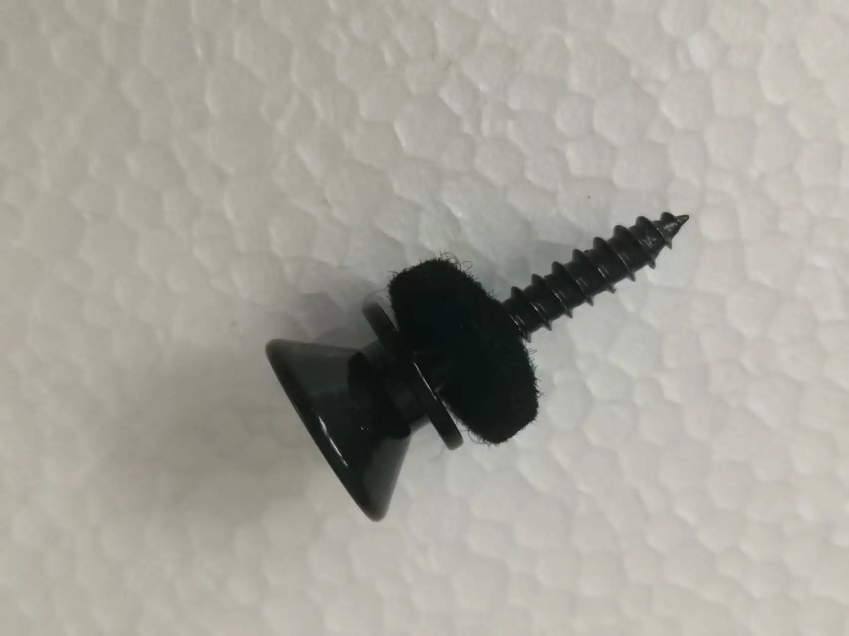 Black Brass Guitar Strap Buttons Set 4 Black Brass Guitar Strap Buttons Set - Image 4