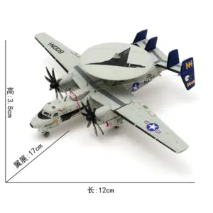 Diecast E-2 Hawkeye Model 1/144 Scale 11 S8bacb66bb5724c768a59e5c6bf53f714d