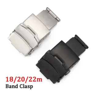 Stainless Steel Watch Clasp 18-22mm