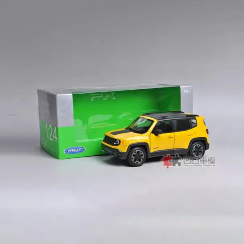 Orange 1:24 Renegade Trailhawk Diecast Model 2 Orange 1:24 Renegade Trailhawk Diecast Model - Image 2