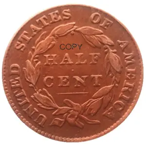 Copper 1809 Half Cent Replica Coin 3 S8bc7ebc90b8c4ef09c5ba56ef6a6652bo