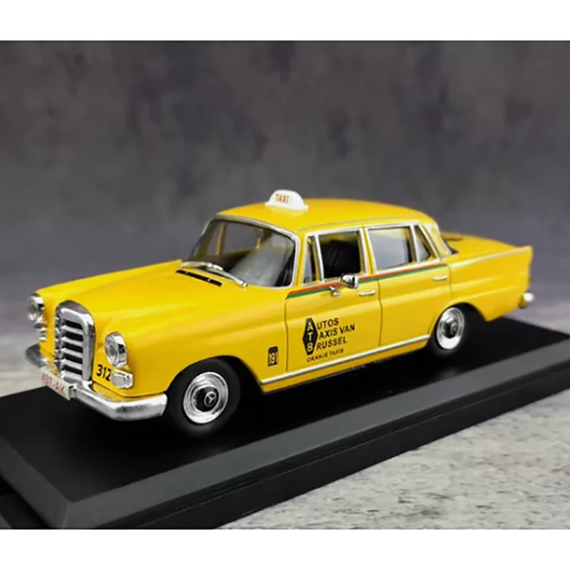 Vintage Yellow Mercedes-Benz 200D Taxi Model 11cm 3 Vintage Yellow Mercedes-Benz 200D Taxi Model 11cm - Image 3