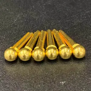 Guitar Bridge Pins Set - Durable Natural Materials 15 S8bd6c64e144b4d17b199b545ba03f896W