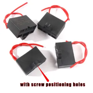 Set of 5 450V CBB61 Capacitors for Fans 8 S8be331a1818c46c581a734f9e168eb31Z