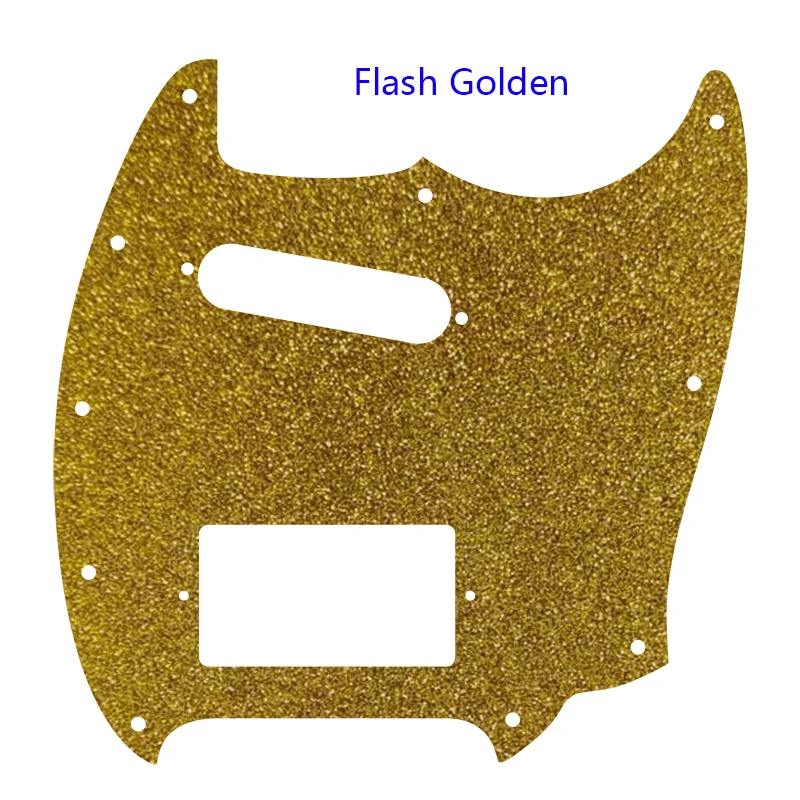 Mustang Guitar Pickguard with Flame Pattern 10 Mustang Guitar Pickguard with Flame Pattern - Image 10