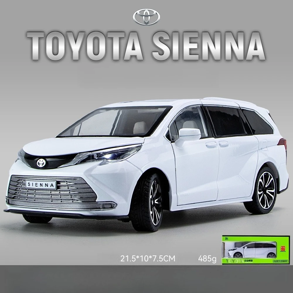 1:24 Scale Sienna MPV Diecast Toy Car 7 1:24 Scale Sienna MPV Diecast Toy Car - Image 7