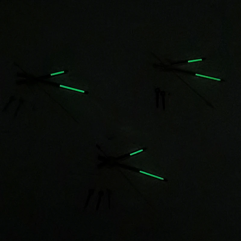 VK63 Watch Hands Luminous Set in Green 5 VK63 Watch Hands Luminous Set in Green - Image 5