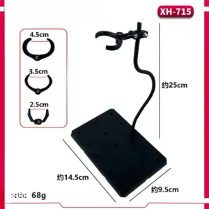 Black Action Figure Support Stand for 6-12 Inch Models 17 S8c3c02e6963f4fcd964519bf32daa6bcT
