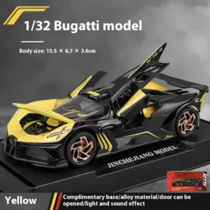 Bugatti Bolide 1:32 Diecast Model with Light & Sound 18 S8c3cb8eda06d44e595d200a365a7e8cfO