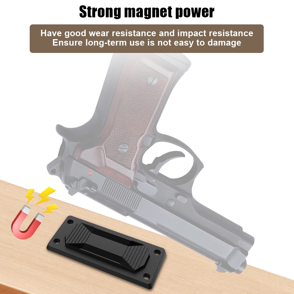 Magnetic Gun Mount with 45 lbs Holding Power 3 Magnetic Gun Mount with 45 lbs Holding Power - Image 3