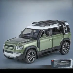 Land Rover Defender 110 1:32 Diecast Model with Light & Sound 14 S8c5ede3faeb04240abfa999ec2e01acaM