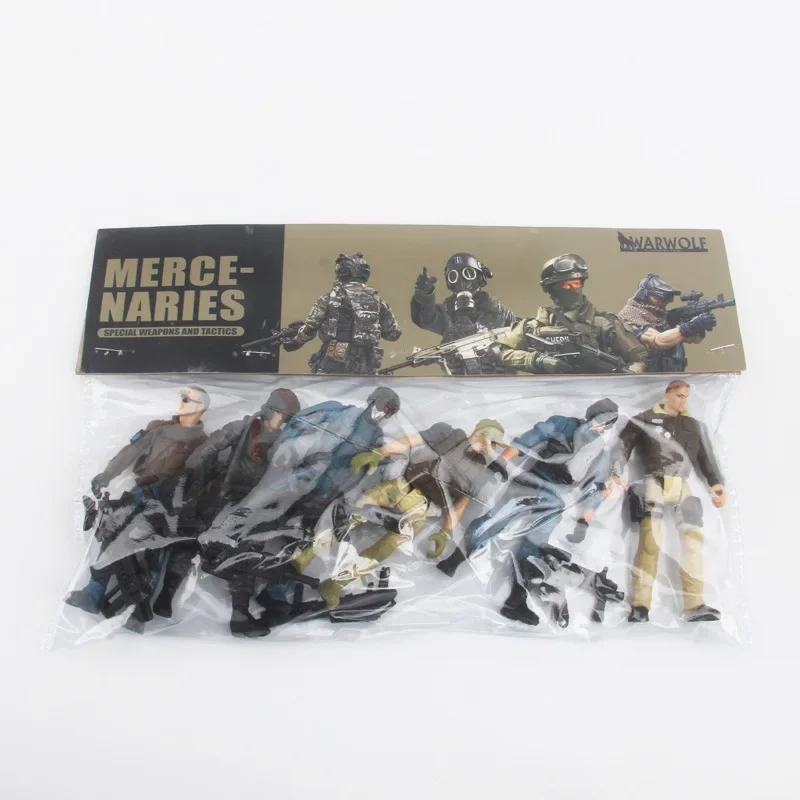 10cm American Military Figures Set with Articulated Joints 2 10cm American Military Figures Set with Articulated Joints - Image 2