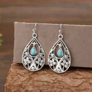 Vintage-Inspired Teardrop Drop Earrings for Women 5 S8c609d0d947d4b8fbd36db0410829612Z