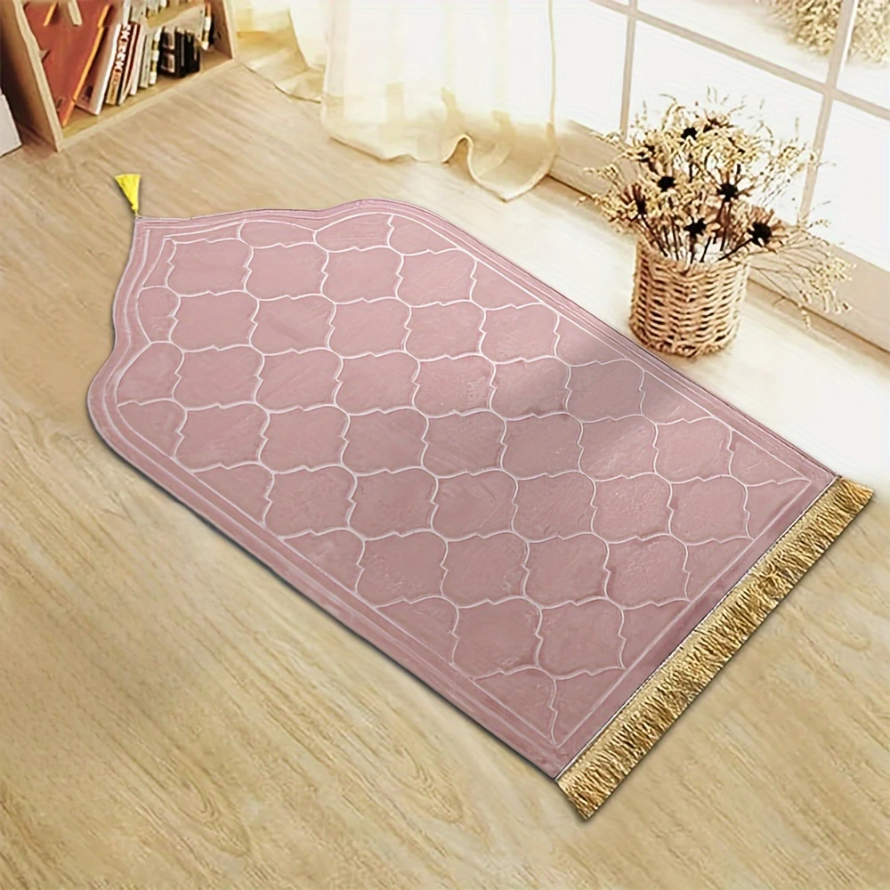Elegant Thickened Printed Prayer Mat 66x116cm 10 Elegant Thickened Printed Prayer Mat 66x116cm - Image 10