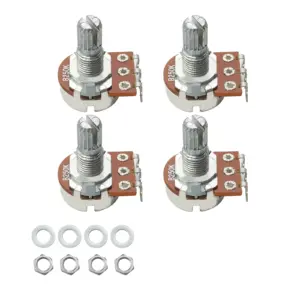 Mini Guitar Potentiometers for Electric Guitar and Bass 17 S8c71e53dce14464c824464628a484806C