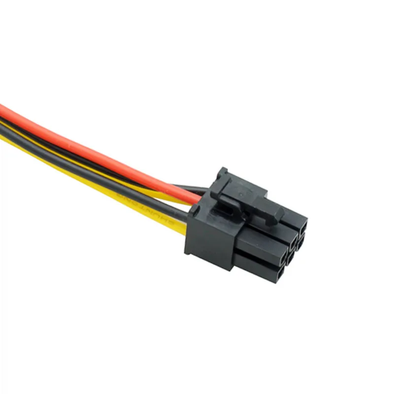 Molex Big 4Pin to 6Pin Power Extension Cable 3 Molex Big 4Pin to 6Pin Power Extension Cable - Image 3