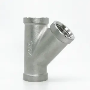 304 Stainless Steel Y-Shaped Plumbing Fitting 17 S8c7da8e20533404bbaac7dc19b2d9f60K 9