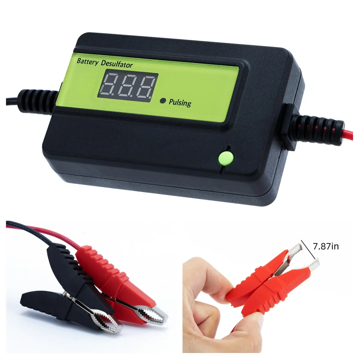 Green 400Ah Lead-Acid Battery Desulfator 2 Green 400Ah Lead-Acid Battery Desulfator - Image 2