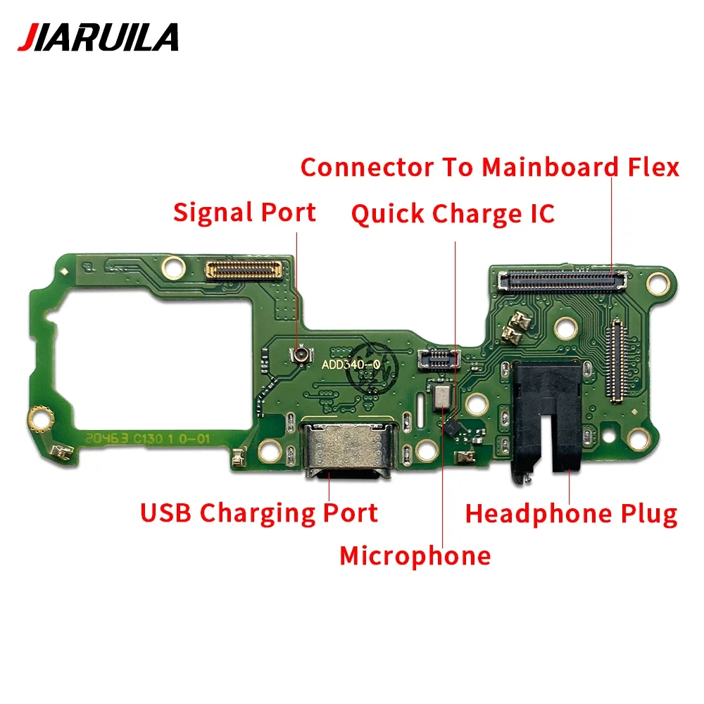 USB Charging Port Connector Flex Cable for Oppo & Realme 4 USB Charging Port Connector Flex Cable for Oppo & Realme - Image 4
