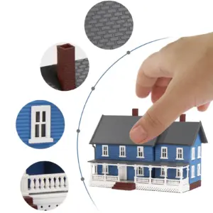 Miniature Blue House Model JZN5889P 9 S8ca787a3cbac428da1d6bc56e2e4cadf2