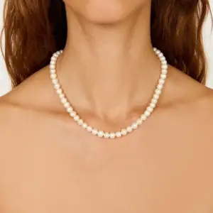 Stainless Steel Pearl Necklace with Toggle Clasp 9 S8cbb2a34c97d40fcb9bb670b1086f30aV