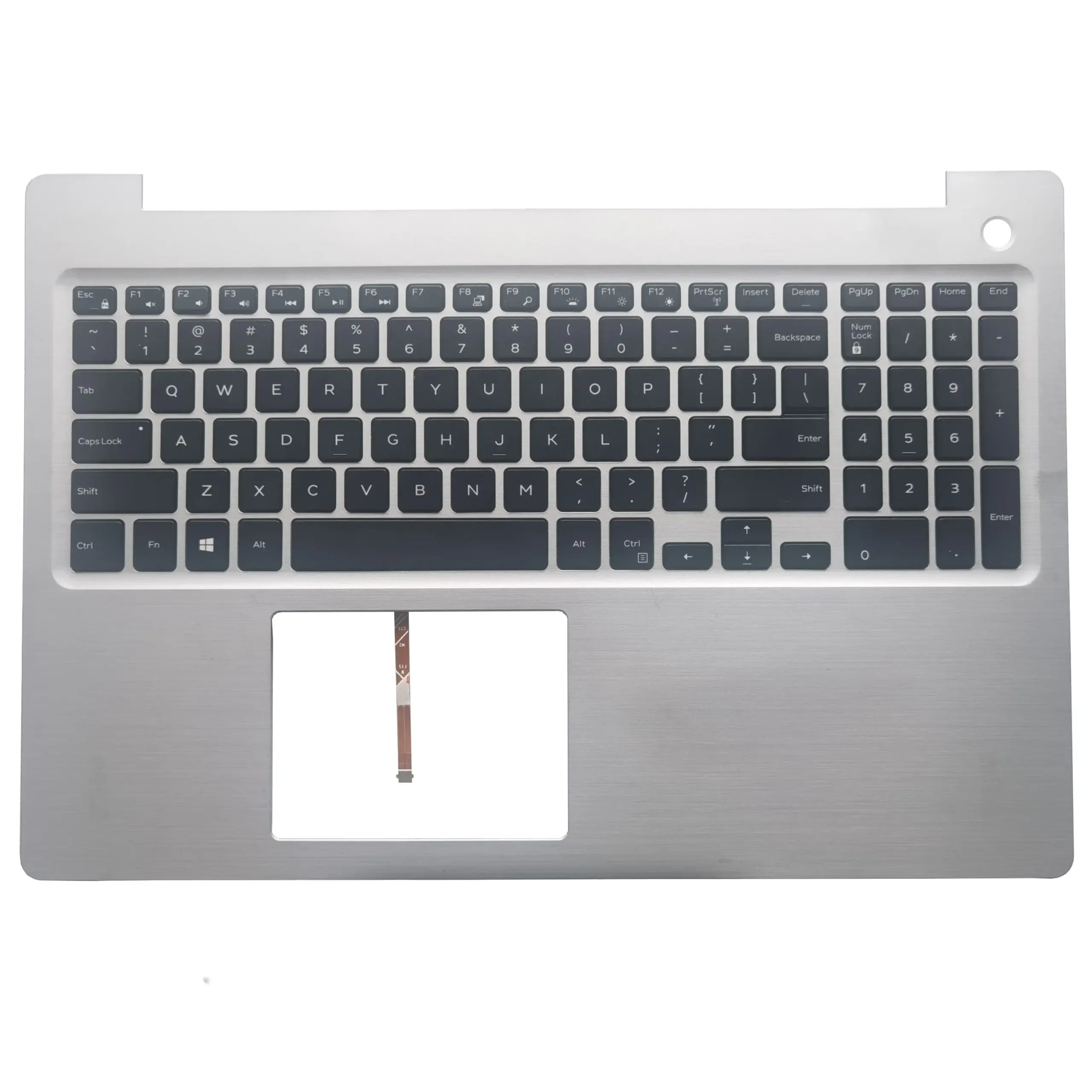 Dell Inspiron 15 Palmrest Upper Case with US Keyboard 2 Dell Inspiron 15 Palmrest Upper Case with US Keyboard - Image 2