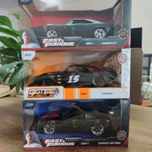 Black 1:24 Scale Diecast Charger Daytona Model 11 S8cc93d346ac246ec9c0200ae7fc5665ff