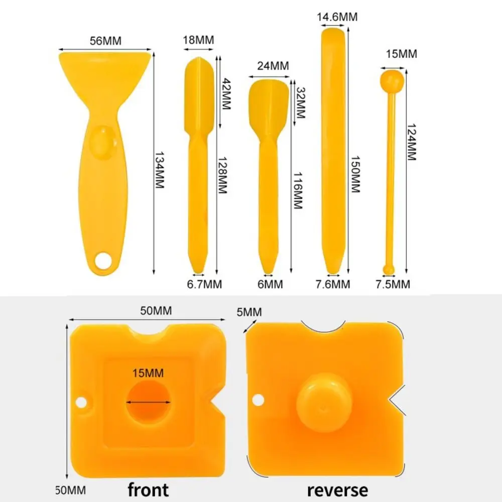 Yellow Seam Tool Set for Sealing Projects 6 Yellow Seam Tool Set for Sealing Projects - Image 6