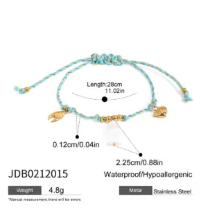 Ocean-Inspired Stainless Steel Women's Bracelet 14 S8cdb13a35eb140d486e6692ef6d7e90aj