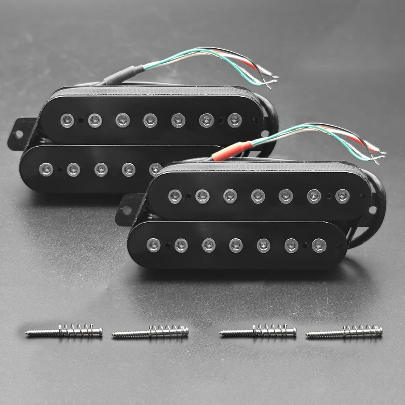 Black Headless 7-String Humbucker Pickup 6 Black Headless 7-String Humbucker Pickup - Image 6