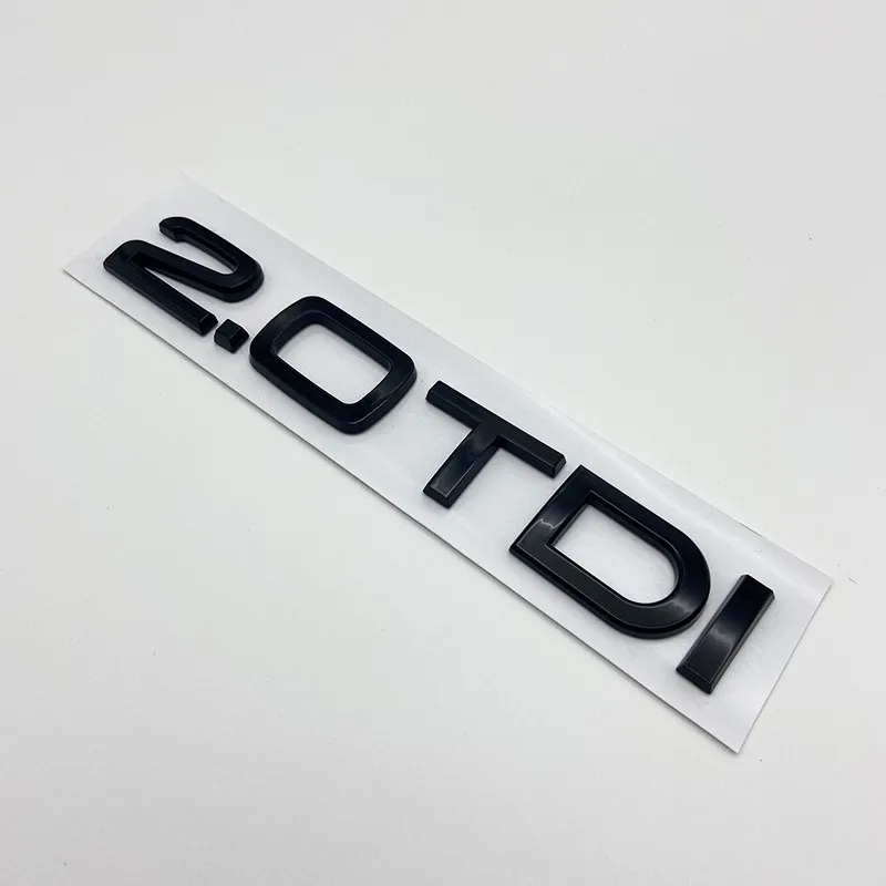 Vehicle Engine Badge Decals 2.0 TDI/3.0 TDI 2 Vehicle Engine Badge Decals 2.0 TDI/3.0 TDI - Image 2