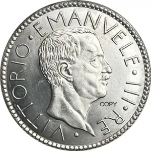 Vittorio Emanuele III Replica Coin, 1931 13 S8d0fd454d5fd4436bc55c958e6145a49Z