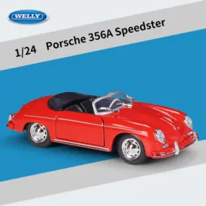 Porsche 356A Speedster Diecast Model 1:24 Scale 18 S8d23dd2a5e20414991b690a70a9b7434P